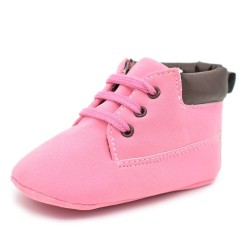 Infant / baby first shoes - for boys / girls - soft leather - anti-slip