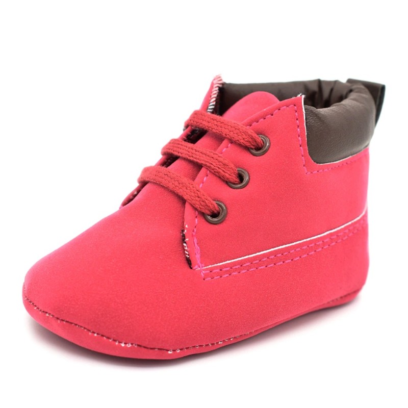 Infant / baby first shoes - for boys / girls - soft leather - anti-slip