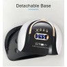 Professional nail lamp - dryer - with 4 timer setting / handle - UV - 57 LED - 114W