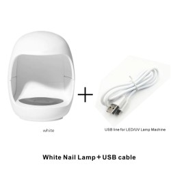 Mini UV nail dryer - 3W - USB - LED - egg shaped