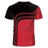 Sports short sleeve t-shirt - 3D digital print - Slim
