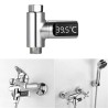 Water temperature meter - thermometer - LED LCD display - 360 degrees rotation - for shower / bathBathroom & Toilet