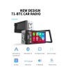 Car radio - MP5 player - 2Din - touch screen - Bluetooth - Mirror Link - USB - Bluetooth - AndroidRadio
