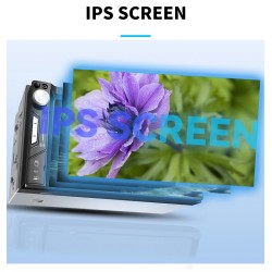 Car radio - MP5 player - 2Din - touch screen - Bluetooth - Mirror Link - USB - Bluetooth - AndroidRadio