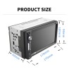 Car radio - MP5 player - 2Din - touch screen - Bluetooth - Mirror Link - USB - Bluetooth - AndroidRadio
