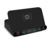 Multi USB - wireless fast charger - ISO / type-C / micro - QC3.0 - 60W