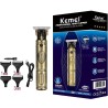 Kemei - aparador de cabelo elétrico profissional - barbear / escultura