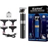 Kemei - aparador de cabelo elétrico profissional - barbear / escultura