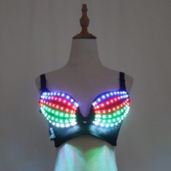 Sutiã LED brilhante - roupa de festa sexy - máscaras / Halloween
