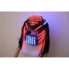 Capacete LED luminoso - RGB - efeito cascata - roupa de festa - máscaras / Halloween