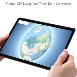 Tablet 4G LTE - 10,1 polegadas - 2 GB de RAM - 32 GB de ROM - Android 9 - Octa Core - Google Play - GPS - Bluetooth - WiFi - câm