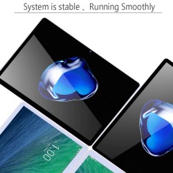 Tablet 4G LTE - 10,1 polegadas - 2 GB de RAM - 32 GB de ROM - Android 9 - Octa Core - Google Play - GPS - Bluetooth - WiFi - câm