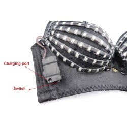 Sutiã LED brilhante - roupa de festa sexy - máscaras / Halloween