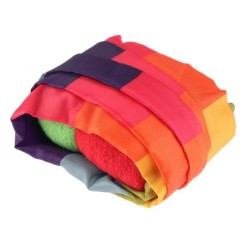Rainbow ball - with long tail - hand throwing toy - children's outdoor activities