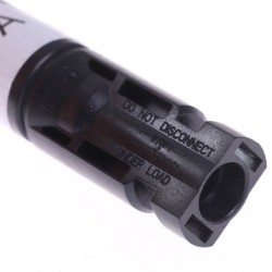 Connector diode - plug - for Solar PV system - inner-knob - auto-lock - waterproof