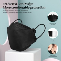 Face / mouth protective face masks - antibacterial - 3-ply - 4D design - FPP2 - KN95