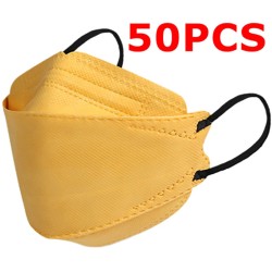 Face / mouth protective face masks - antibacterial - 3-ply - 4D design - FPP2 - KN95