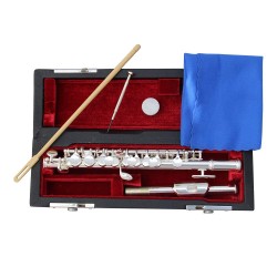 Professional flute - piccolo - C key - cupro nickel - with bagMusical Instruments