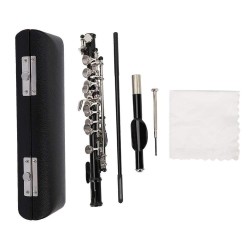Professional flute - piccolo - C key - cupro nickel - with bagMusical Instruments