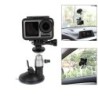 Car window suction cup - mount with ball head - camera holder - for DJI Osmo / GoPro Hero / Sony Yi 4K Sjcam