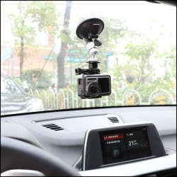 Car window suction cup - mount with ball head - camera holder - for DJI Osmo / GoPro Hero / Sony Yi 4K Sjcam