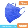 Face / mouth protective masks - antibacterial - 4-ply - FPP2 - KN95 - for children