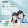 Face / mouth protective masks - antibacterial - 5-ply - FPP2 - KN95 - for children