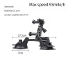 Car window suction cup - 1/4" tripod - adapter - mount for GoPro / SJCAM Xiaomi Yi 4K