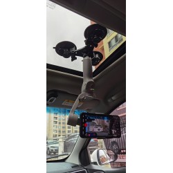 Car window suction cup - 1/4" tripod - adapter - mount for GoPro / SJCAM Xiaomi Yi 4K