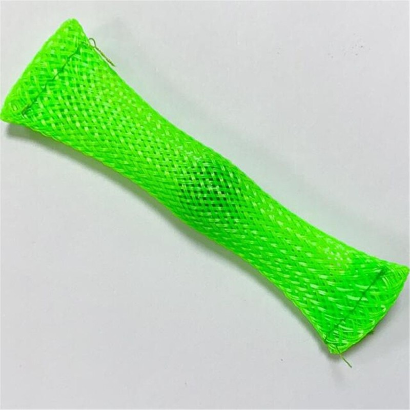 Squeeze fidget toy - anti-stress - net tube with marble ball