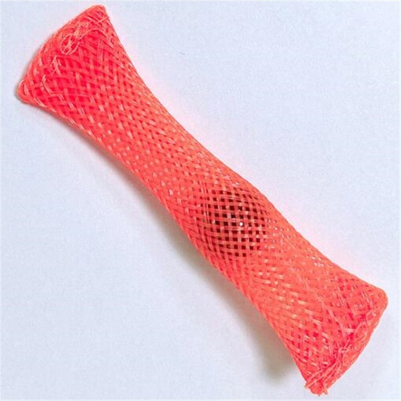 Squeeze fidget toy - anti-stress - net tube with marble ball