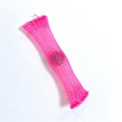 Squeeze fidget toy - anti-stress - net tube with marble ball