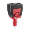 Car cigarette lighter power inverter - adapter - with USB charging port - 150W - 12V DC to 220V ACCigarette lighters