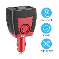 Car cigarette lighter power inverter - adapter - with USB charging port - 150W - 12V DC to 220V ACCigarette lighters
