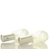 Frasco de cristal - com atomizador - para perfume - reutilizável - 15ml