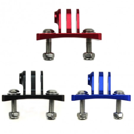 Aluminum helmet mount - for GoPro Hero cameras
