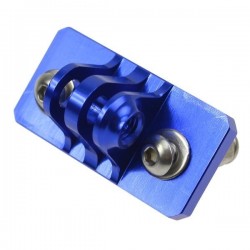 Aluminum helmet mount - for GoPro Hero cameras