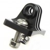 Aluminum helmet mount - for GoPro Hero cameras
