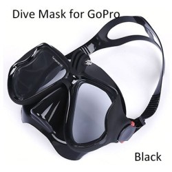 Diving mask - swimming goggles - for GoPro Hero 4 / 3 / 3+ cameras