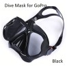 Diving mask - swimming goggles - for GoPro Hero 4 / 3 / 3+ cameras
