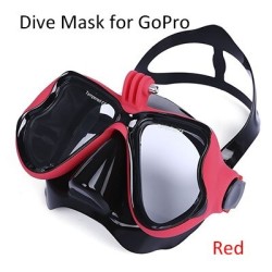 Diving mask - swimming goggles - for GoPro Hero 4 / 3 / 3+ cameras