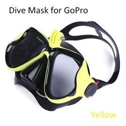 Diving mask - swimming goggles - for GoPro Hero 4 / 3 / 3+ cameras