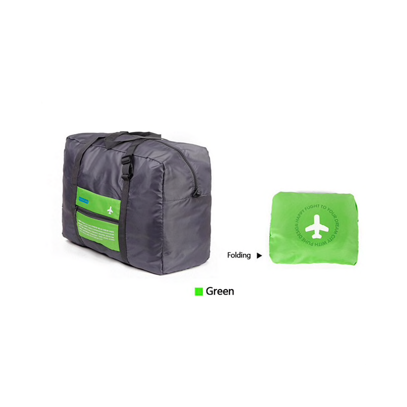 Waterproof nylon travel bag - large capacity - foldable - unisexBags