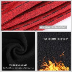 Multifunction scarf - cycling half face mask - balaclava - winter sports - unisex