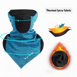 Multifunction scarf - cycling half face mask - balaclava - winter sports - unisex