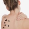 Temporary tattoo - stickers - removable - waterproof - flying black birdsTattoo