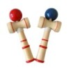 Brinquedos de madeira Kendama - bola de malabarismo - alívio do estresse / brinquedo educativo - para adulto / infantil - 12cm