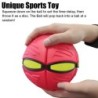 Forma de flor plana - bola de disco - OVNI voador - com LED - brinquedo de arremesso