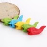 Porta-lápis/caneta - suporte de silicone - correção da postura dos dedos - formato de peixe