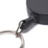 Mini telescopic keychain - retractable pull rope - with carabiner - 5 piecesKeyrings